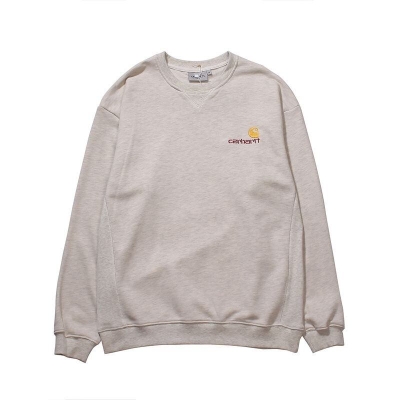 美品 carhartt カーハート グレー スウェット トレーナー 刺繍 長袖 美品 carhartt カーハート グレー スウェット トレーナー 刺繍