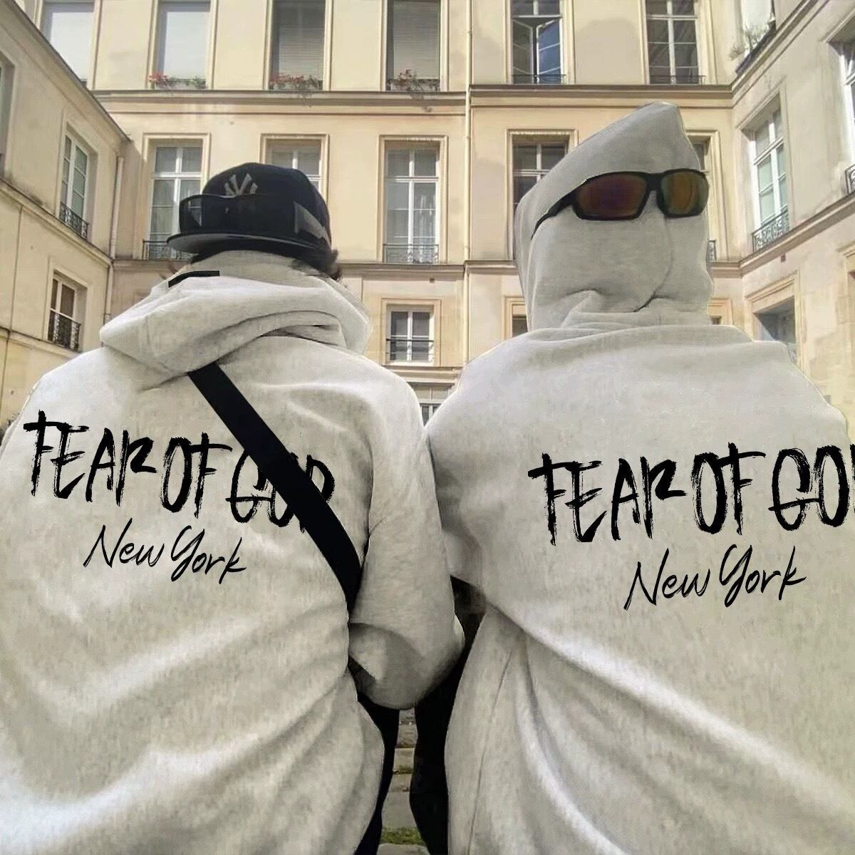 FOG ESSENTIALS FEAR OF GOD New Yorkパーカー フーディ ルーズ
