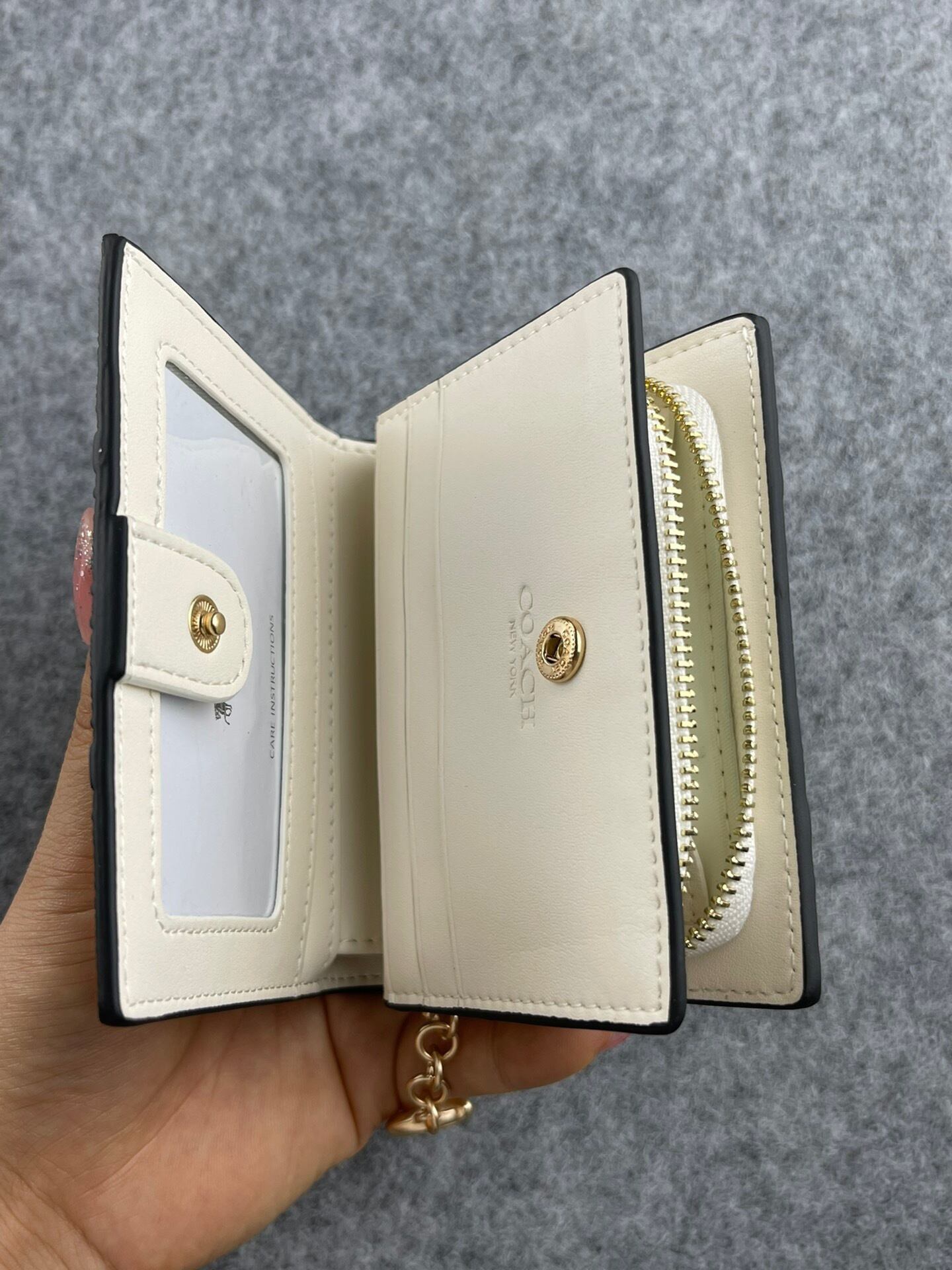 COACHコーチ折りたたみ財布C7353 ウォレットアウトレット