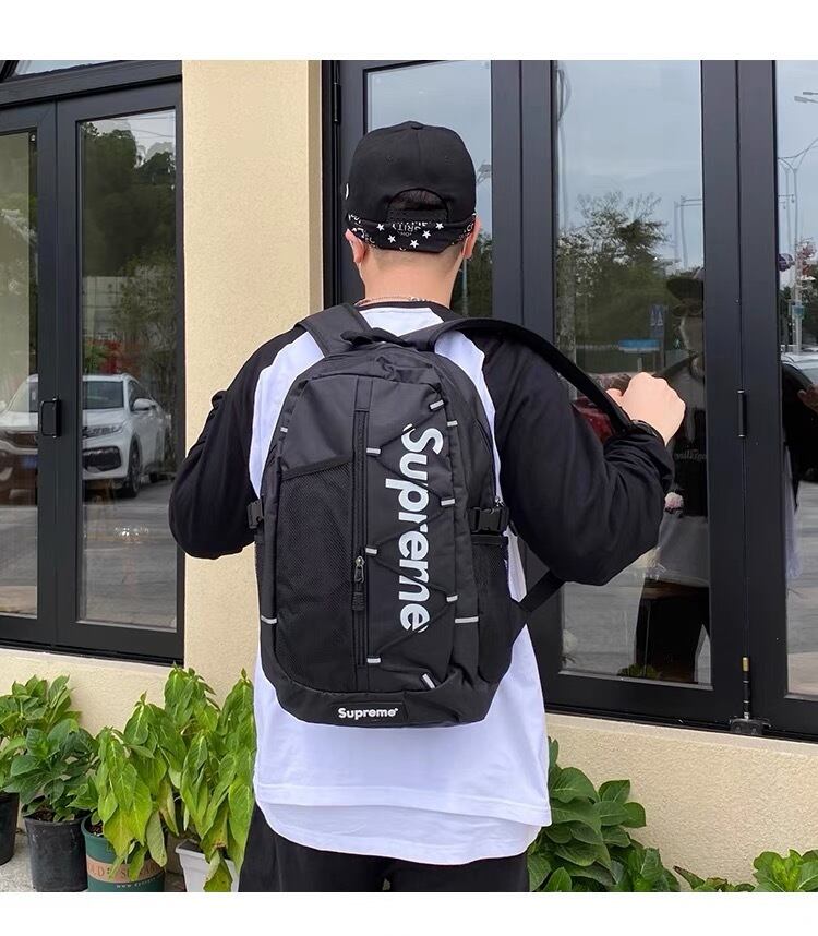 Supreme シュプリーム 17SS Cordura Ripstop Nylon Backpack Bag コーデュラリップストップ ナイロンバックパック リュック ブラック