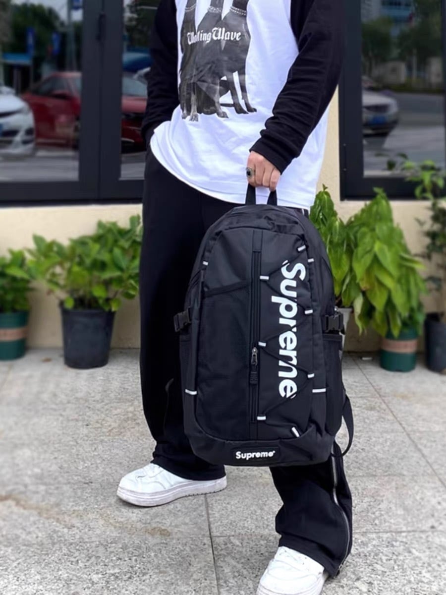 Supreme 17SS Cordura Ripstop Nylon Backpack Bag