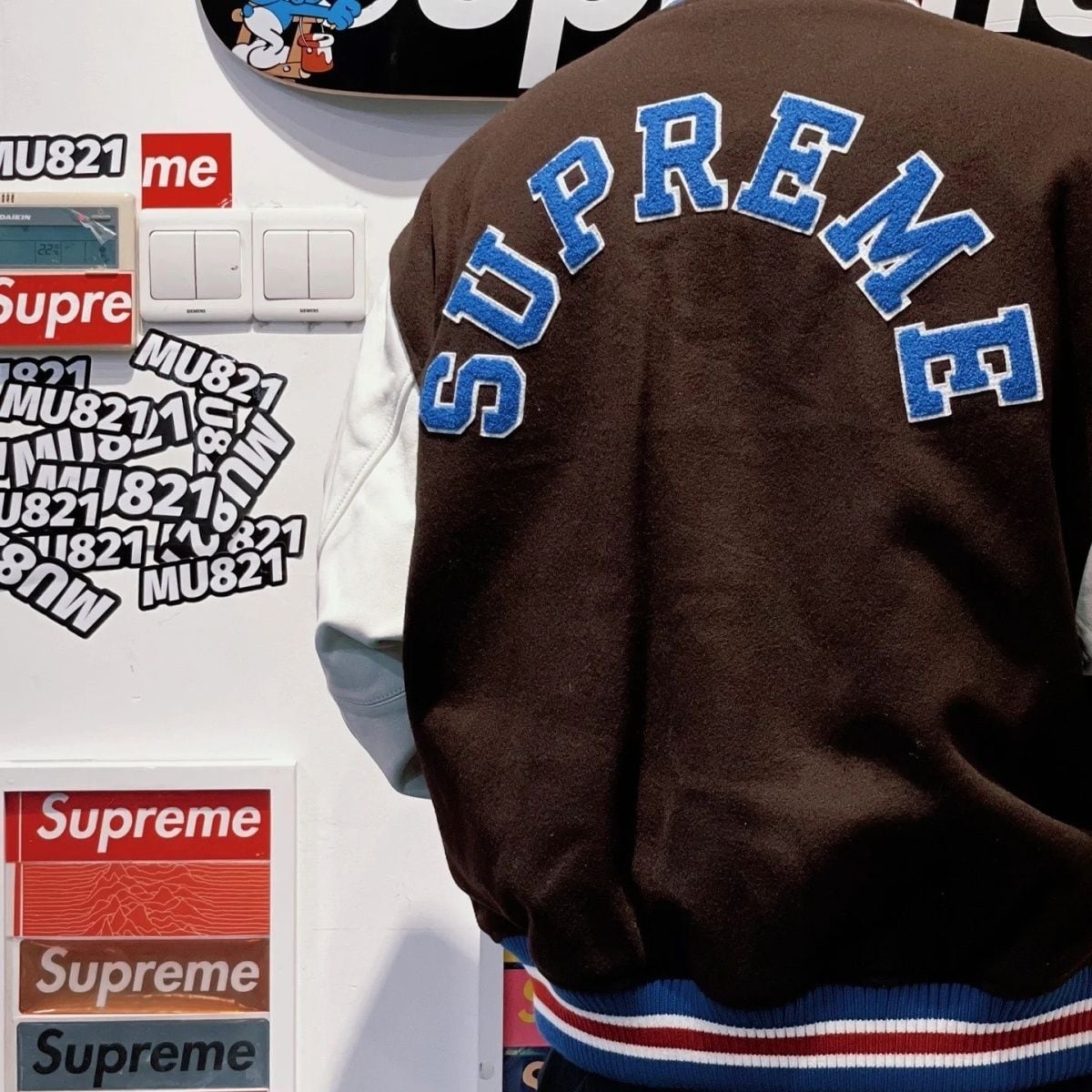 FW23 Supreme Tiger Varsity Jacket - バーシティ ジャケット