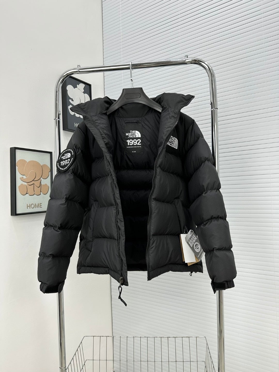 The North Face ザノースフェイス 人1992腕章付き限定ダウン