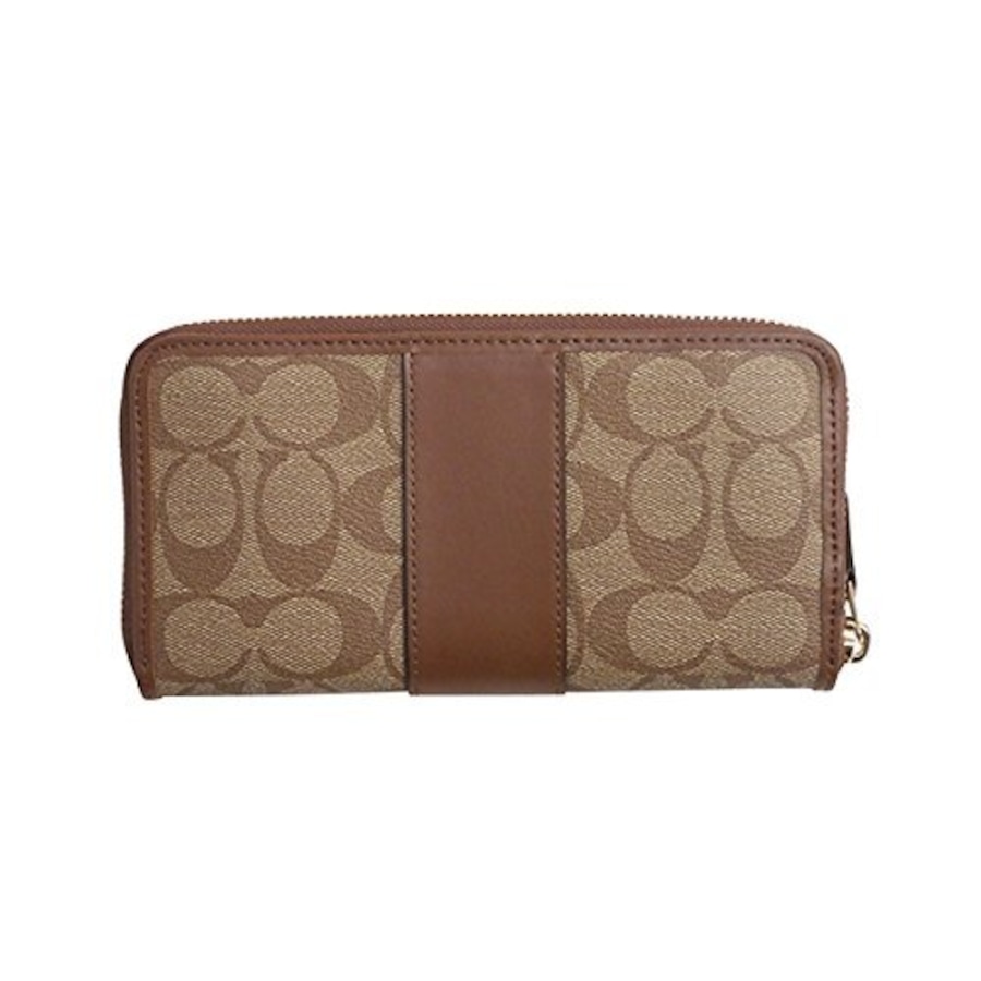 COACH コーチ 長財布 F54630-impwd カーキ×ブロッサム