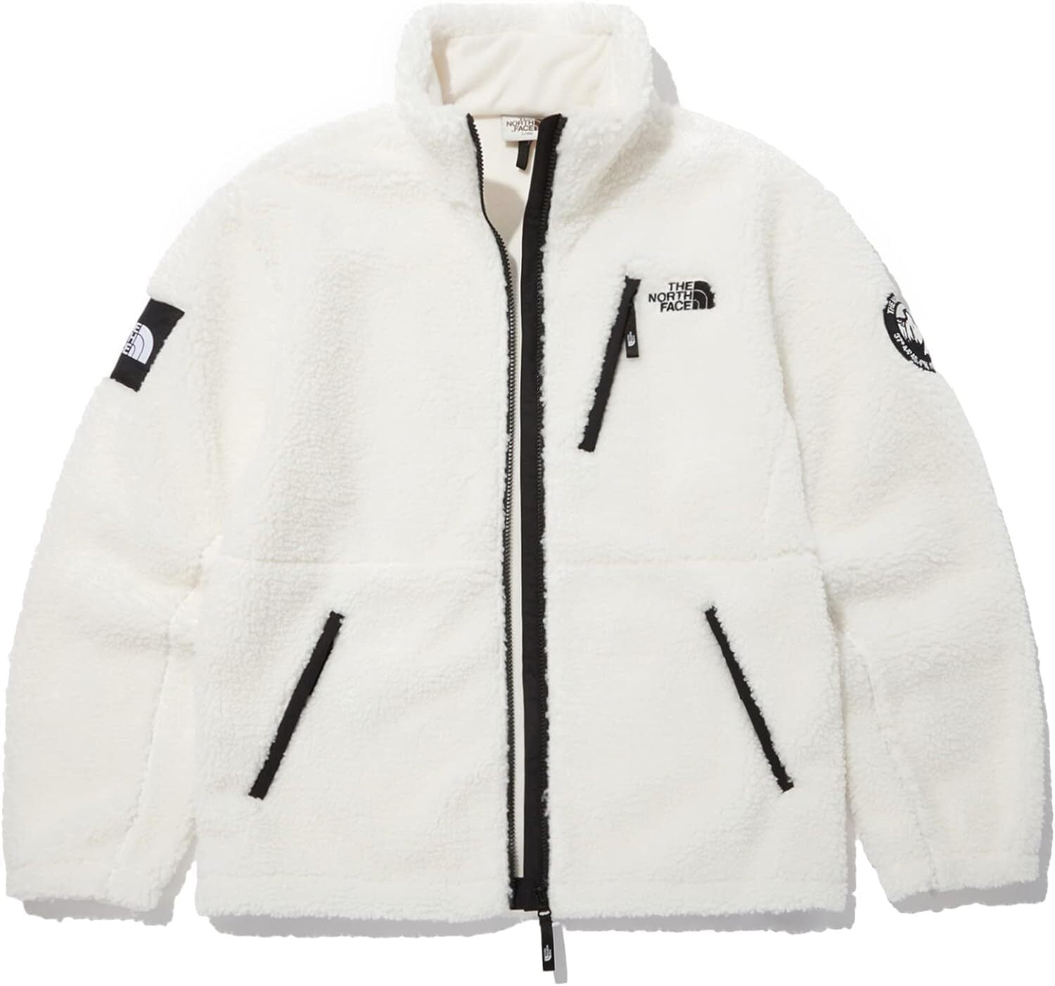 THE NORTH FACE】ザノースフェイス メンズ フリース ジャケット MENS JACKET RIMO FLEECE JACKETfleece  IVORY BEIGE BLACK 2023モデル 新作 ロゴ ストリート アイボリー ベージュ ブラック WHITELABEL 男性用 女性用